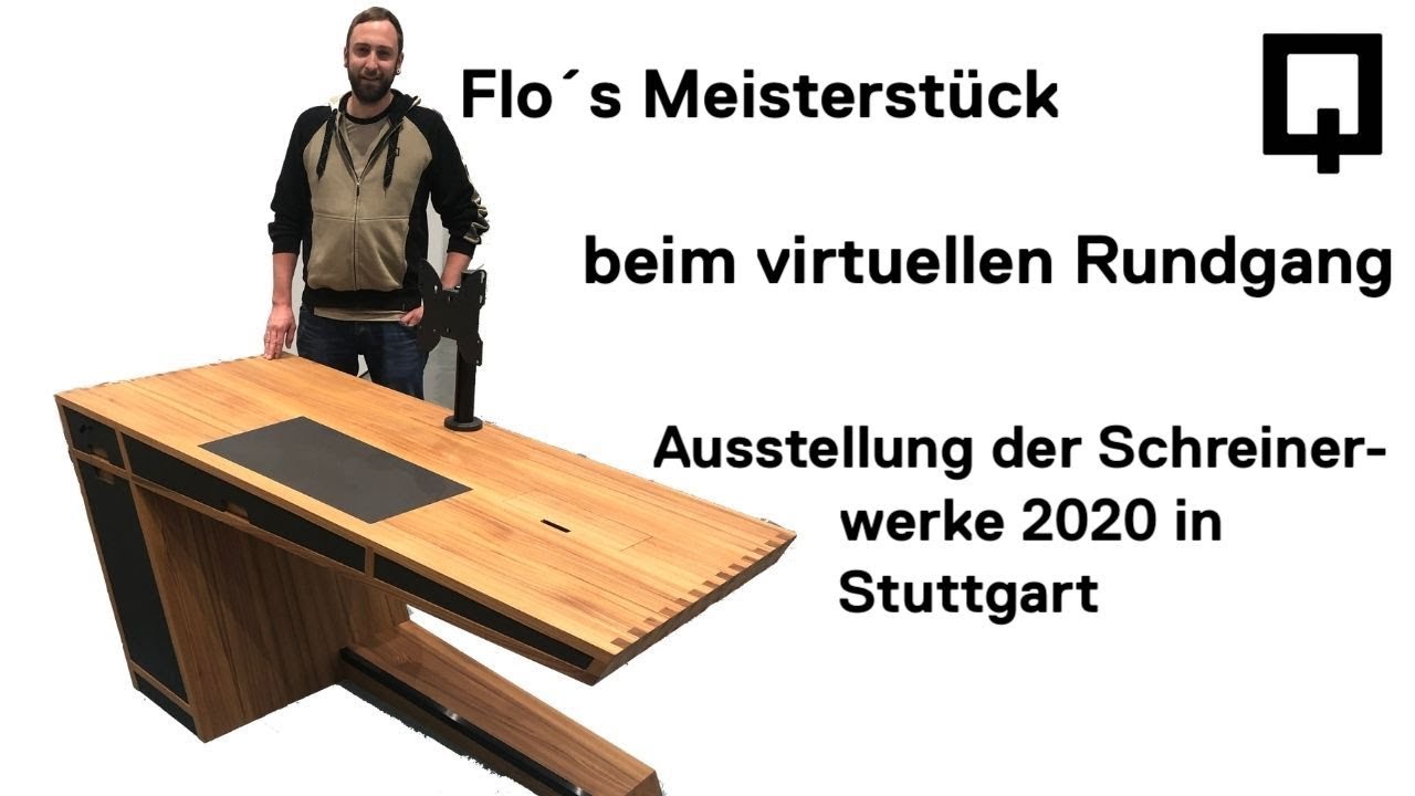 Flo`s Meisterstück beim virtuellen Rundgang im Haus der Wirtschaft in Stuttgart