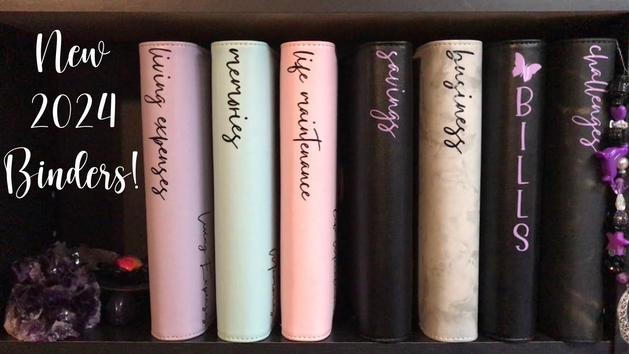 MY NEW 2024 BINDER SYSTEM FOR CASH ENVELOPES BUDGETING! | Cash Envelopes