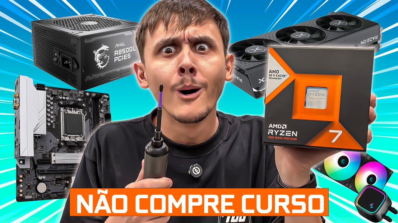 GUIA COMPLETO I COMO MONTAR UM PC GAMER AM5 PASSO A PASSO