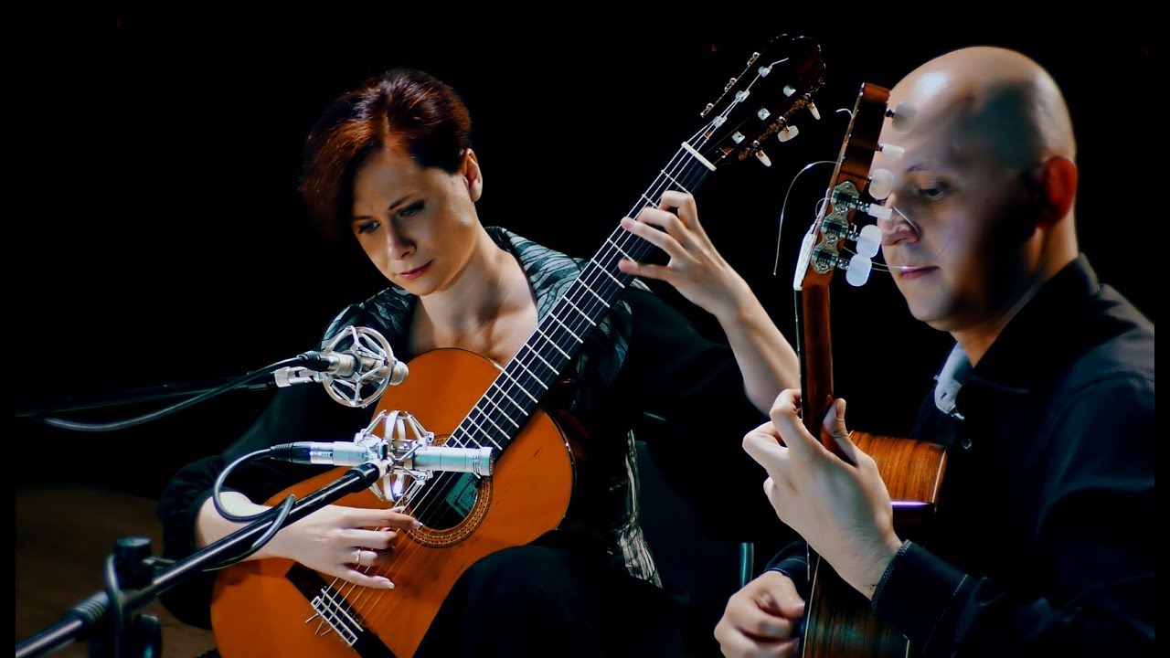 Samoylovi Guitar Duo   Сергей Руднев   «Ой, да не вечер».