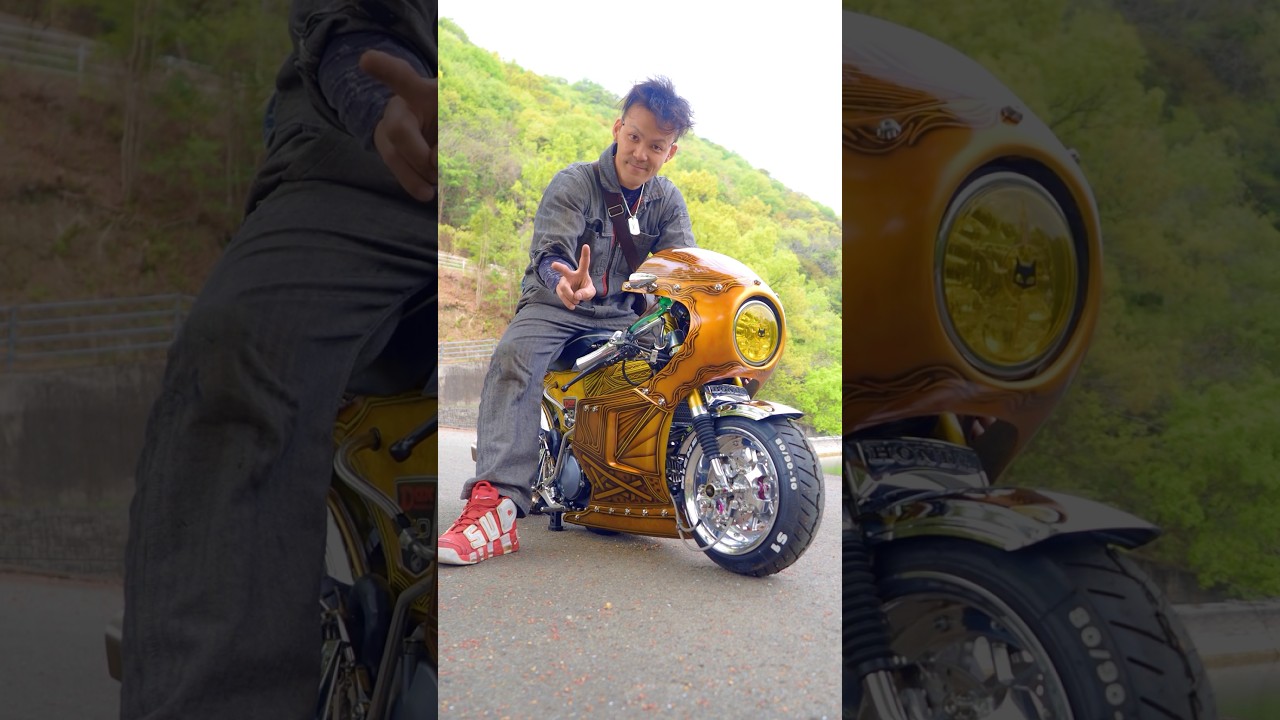 ウィンカーどこにあるかわかりますか？フルカスタムダックス❗️第二回B.G.Y.徳島県4mini撮影会❗️#bike #bikelover #bikelife #カスタム #高知県