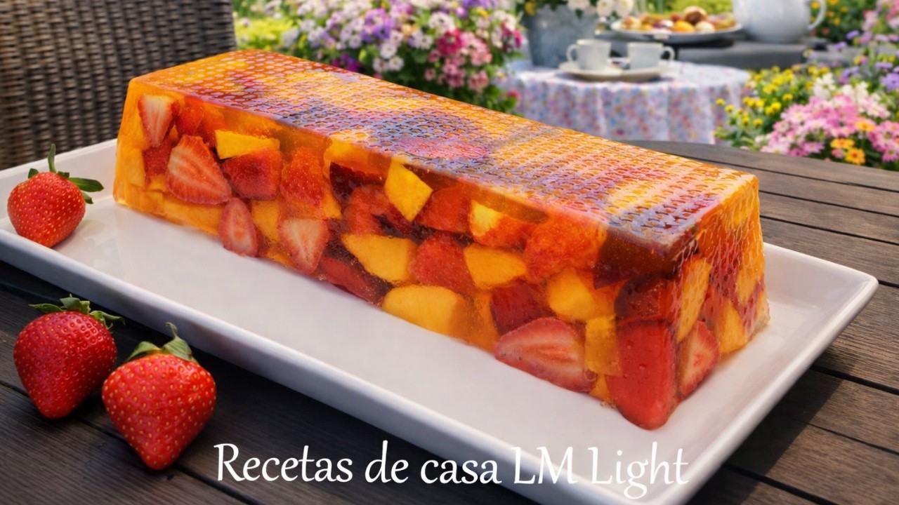 ESTE PASTEL DE FRUTAS ES TAN FÁCIL QUE NO LO CREERÁS