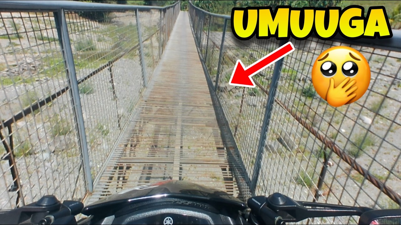 SNIPER 155 KO NAPADAAN SA HANGING BRIDGE UMUUGA | SNIPER 155 YAMAHA SNIPER 155