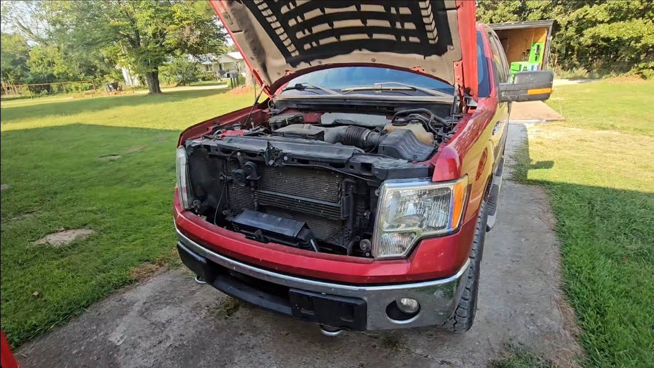 Замена стартера на Ford F-150 3.5 2012 года