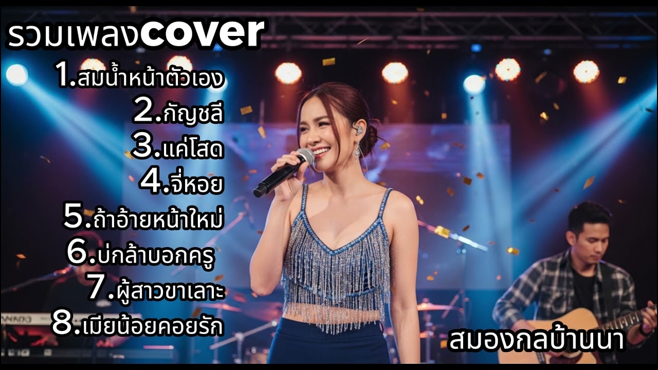 รวมเพลง Cover ลูกทุ่ง–อินดี้ เพราะทุกเพลง | สมองกลบ้านนา