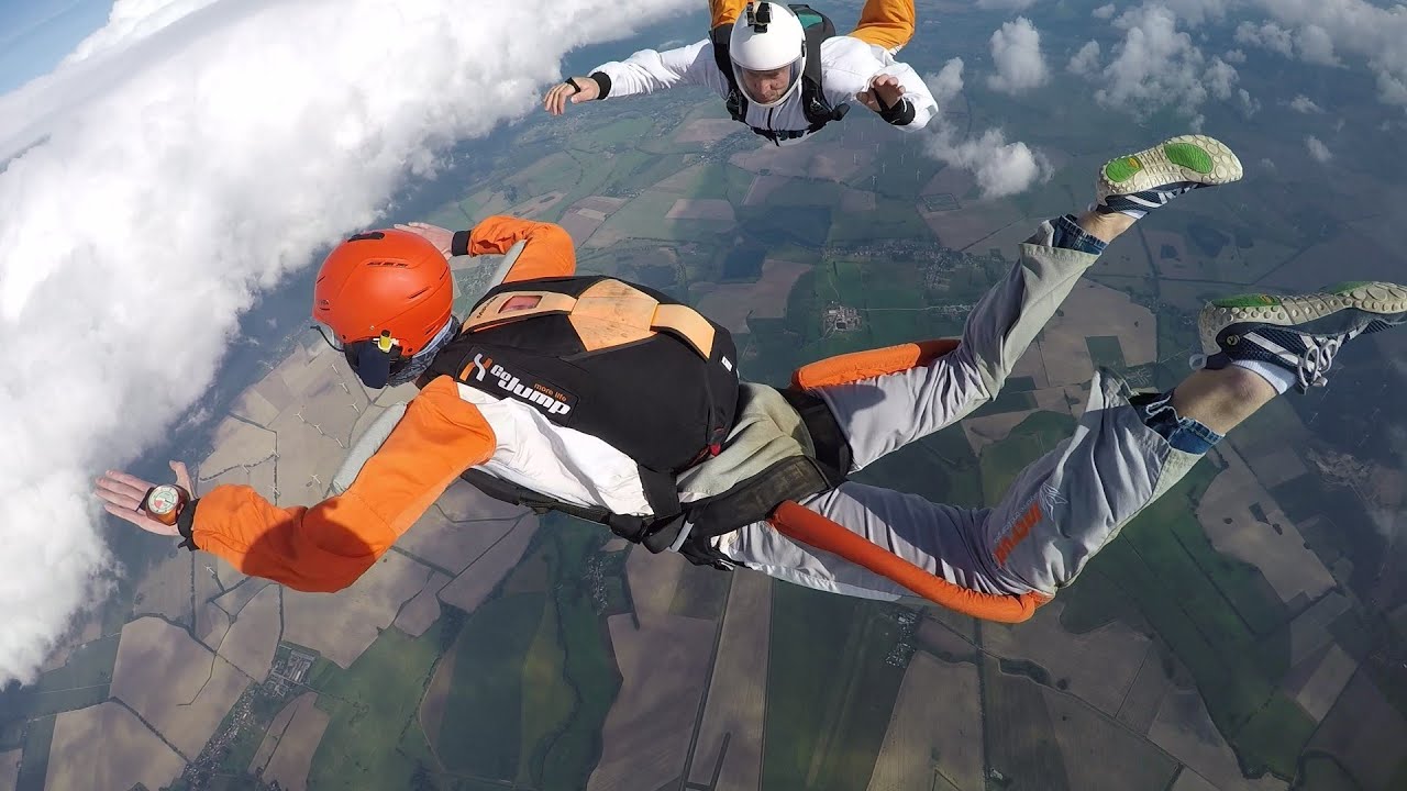 Learning to Skydive AFF Level 3 | GoJump (Germany, Gransee)