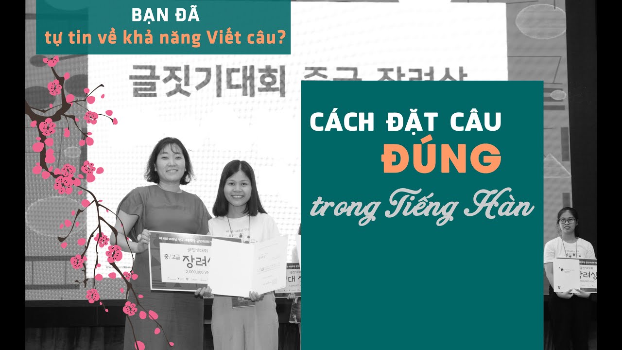 Cách đặt câu, viết câu trong Tiếng Hàn | Gia sư Tiếng Hàn Park HA