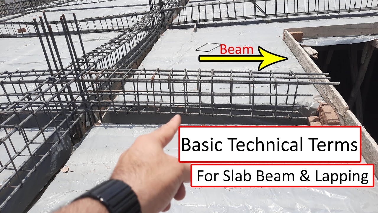 RCC Structure Details on Construction Site | Slab | Beam | Lapping | Beam and Column  |