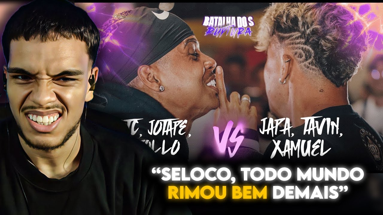 (SAIU FAISCA🔥) JOTAPÊ, BTC e APOLLO x XAMUEL, TAVIN e JAPA | BATALHA DO S 2ANOS- [FELIPE MOTA REACT]