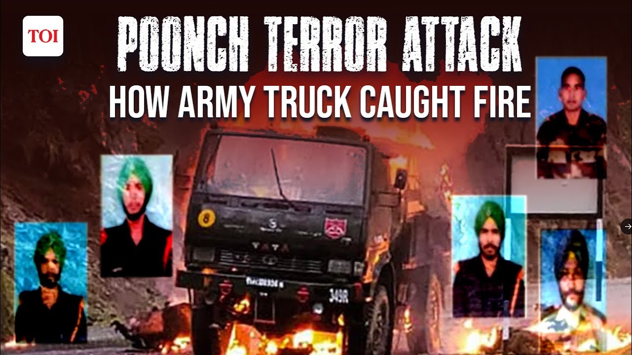 Poonch Terror Attack: New details uncovered in Army truck fire that killed five soldiers