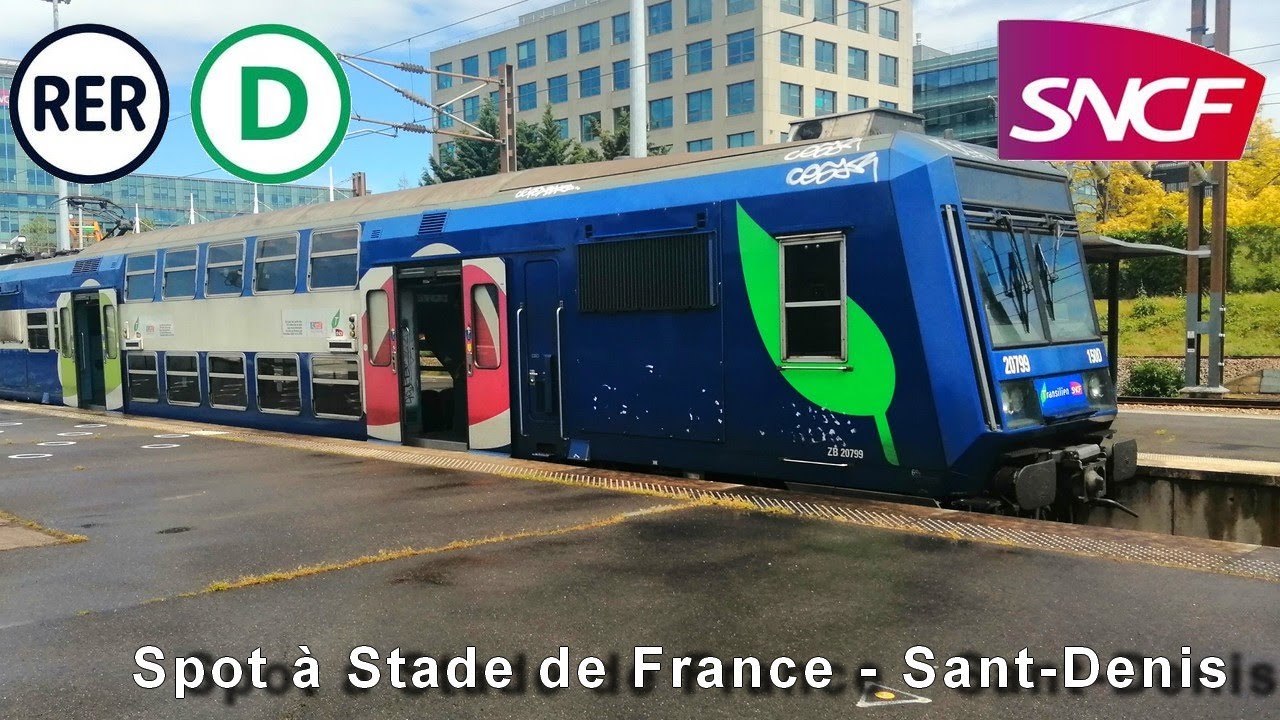 {RER D} Spot à Stade de France -  Saint-Denis