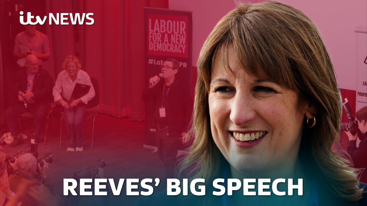 Watch LIVE: Rachel Reeves speech at Labour Party conference| ITV News
