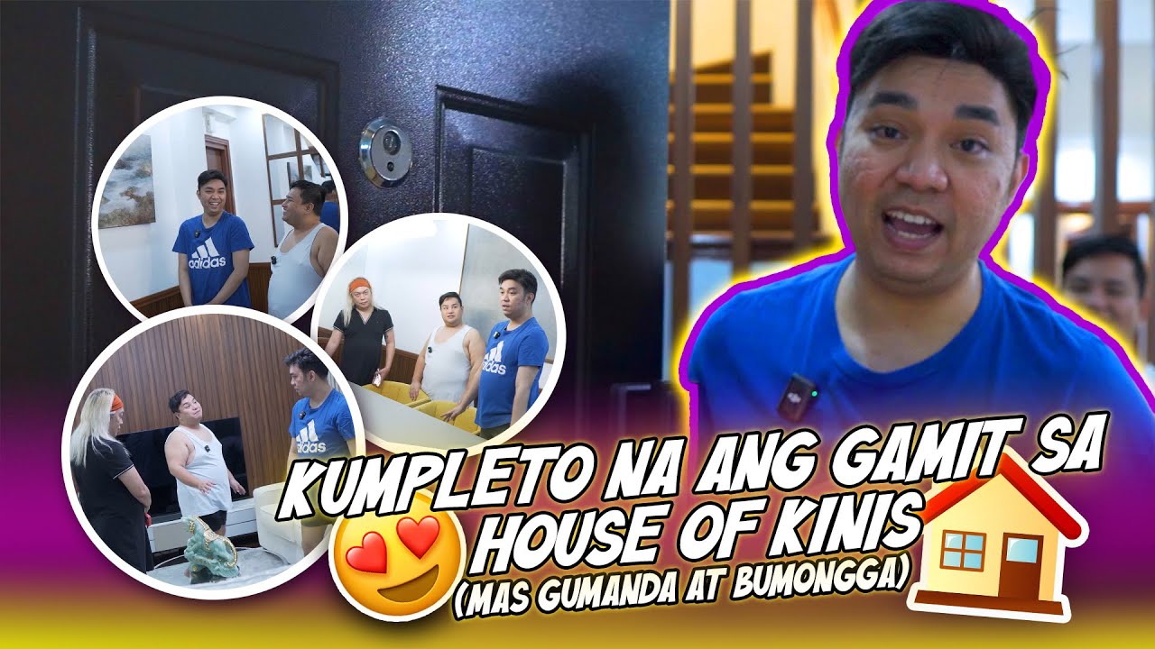 KUMPLETO NA ANG GAMIT SA HOUSE OF KINIS (MAS GUMANDA AT BUMONGGA) | CHAD KINIS VLOGS