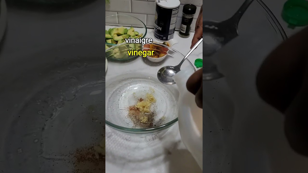 Avocado salad / Salade d'avocat