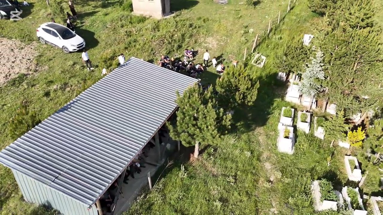 ÇANKIRI ÇERKEŞ KARAMUSTAFA KÖYÜ KURBAN BAYRAMİ ARİFESİ MEZARLİK ZİYARETİ GÖKHAN KARCI SADIK SEZER