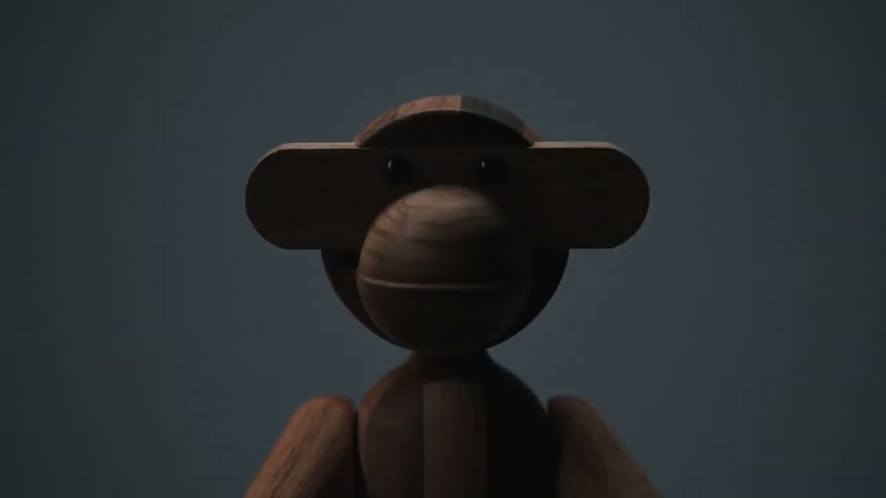 Kay Bojesen |&nbsp;Designklassiker | Holzfigur Affe I Special Edition | smow