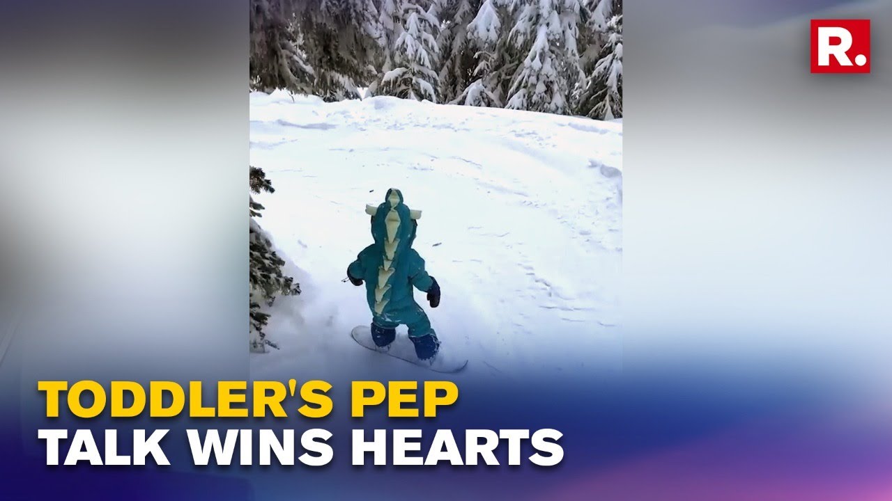 Watch: 4-Year-Old's Self Pep-talk Goes Viral, Netizens Say 'Watch It Over And Over'