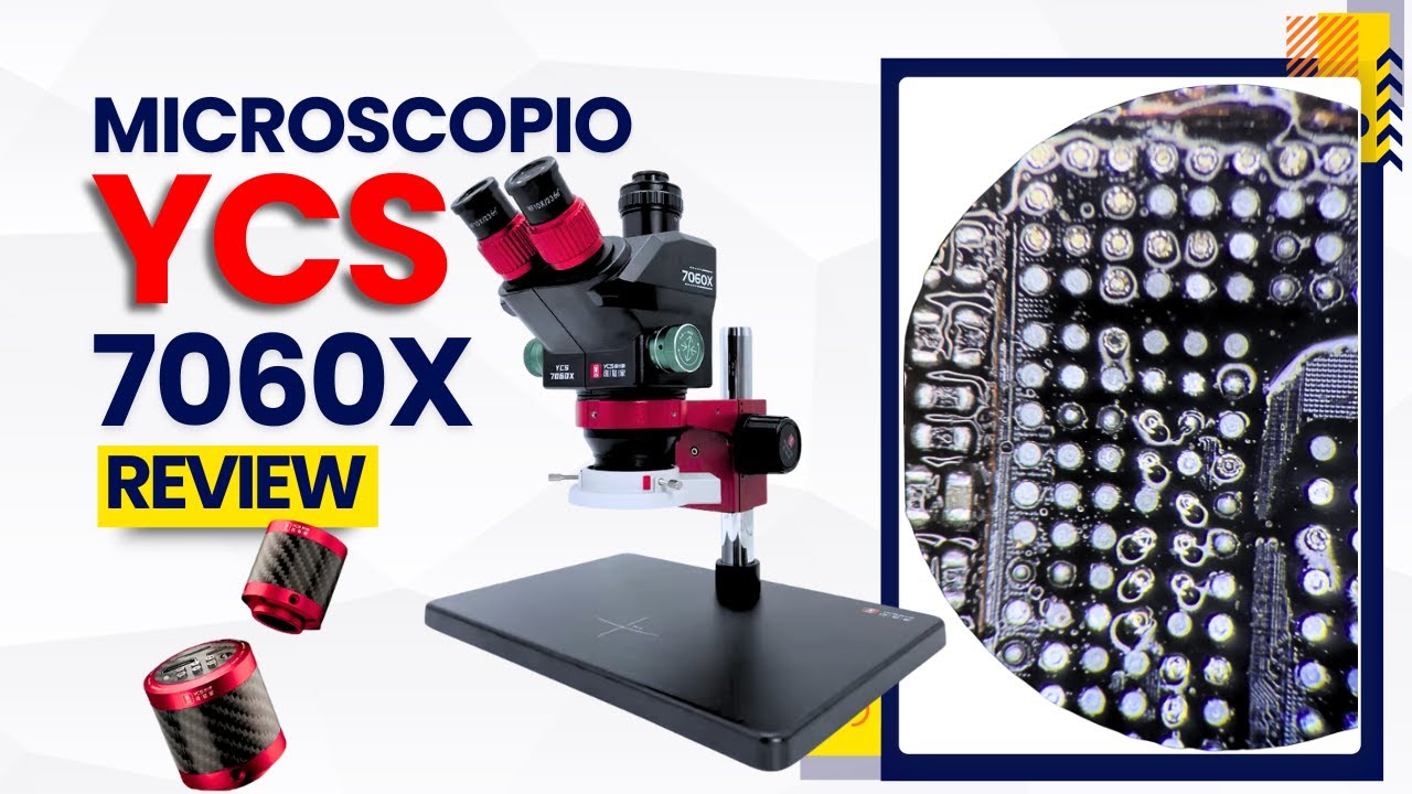 Microscopio YCS 7060X – Review Completa y Opinión Real #microscópio