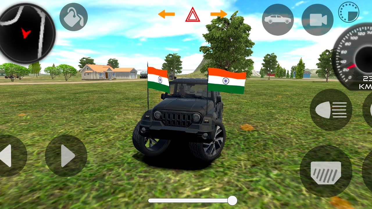 Modified Mahindra Thar😈Games:Indian Yellow Thar (Gadi Wala Games) Car Game Android Game - #2025