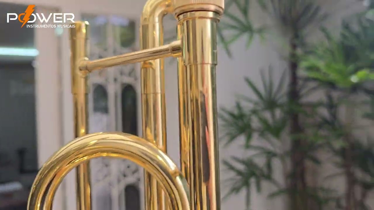 Trombone Schieffer Pisto Curto Laqueado Sib (Novo)
