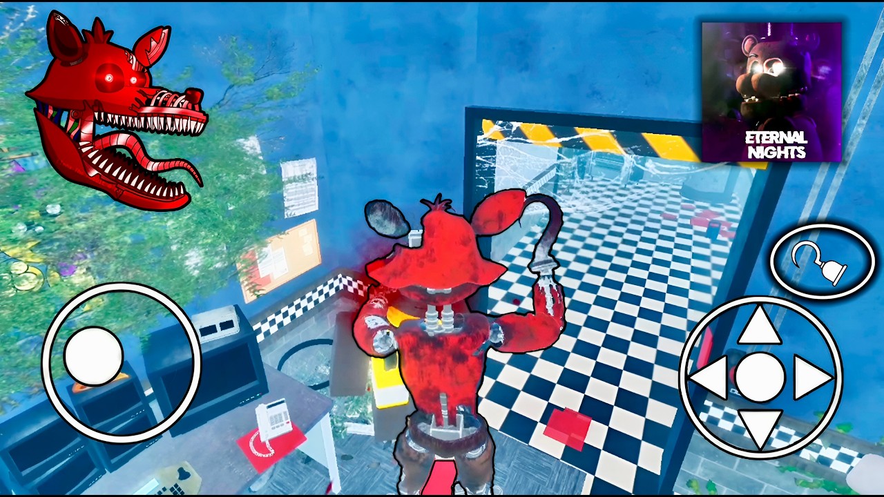 What If I Become Foxy? | FNAF Eternal Nights | Roblox