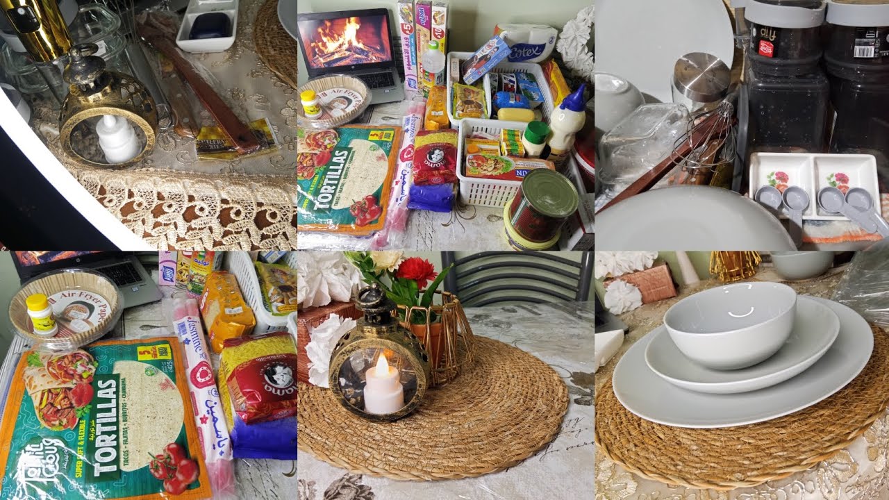نشارك معاكم مشترياتي من اواني وبعض المشترايات لشهر رمضان الكريم صحا رمضانكم🌙✨