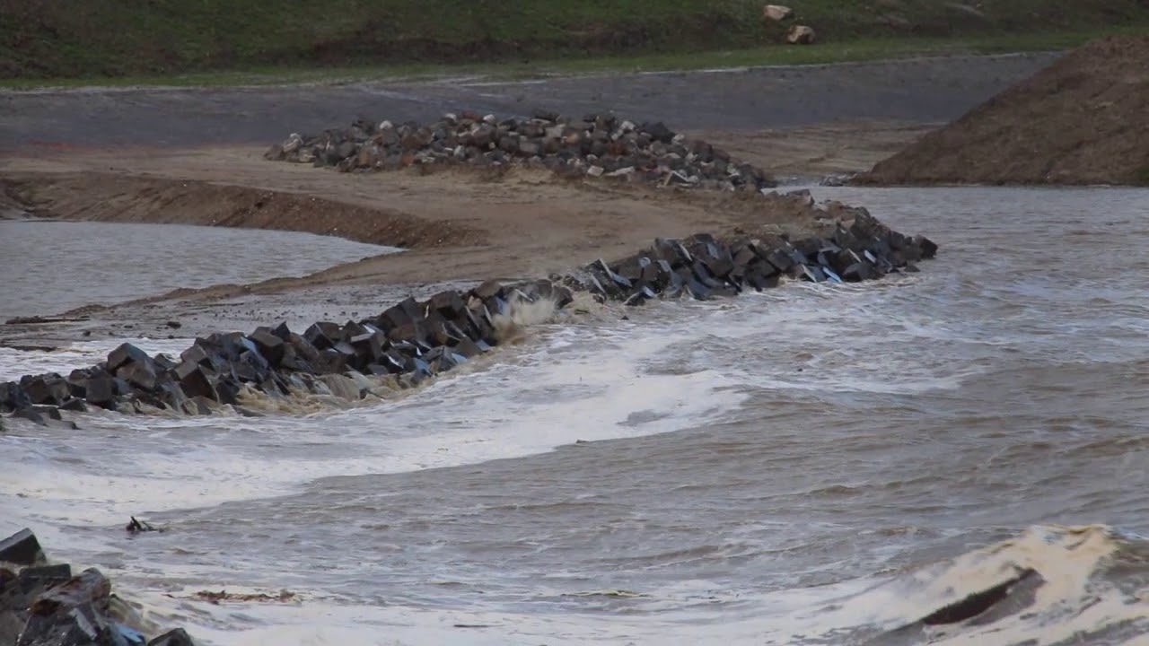 Hoog water in Delfzijl & Eemshaven
