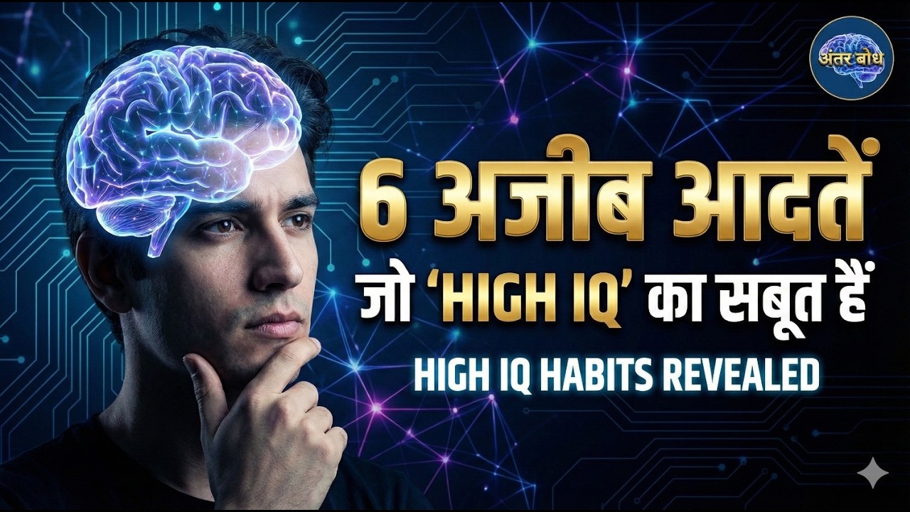 High-IQ लोगों की 6 अजीब आदतें