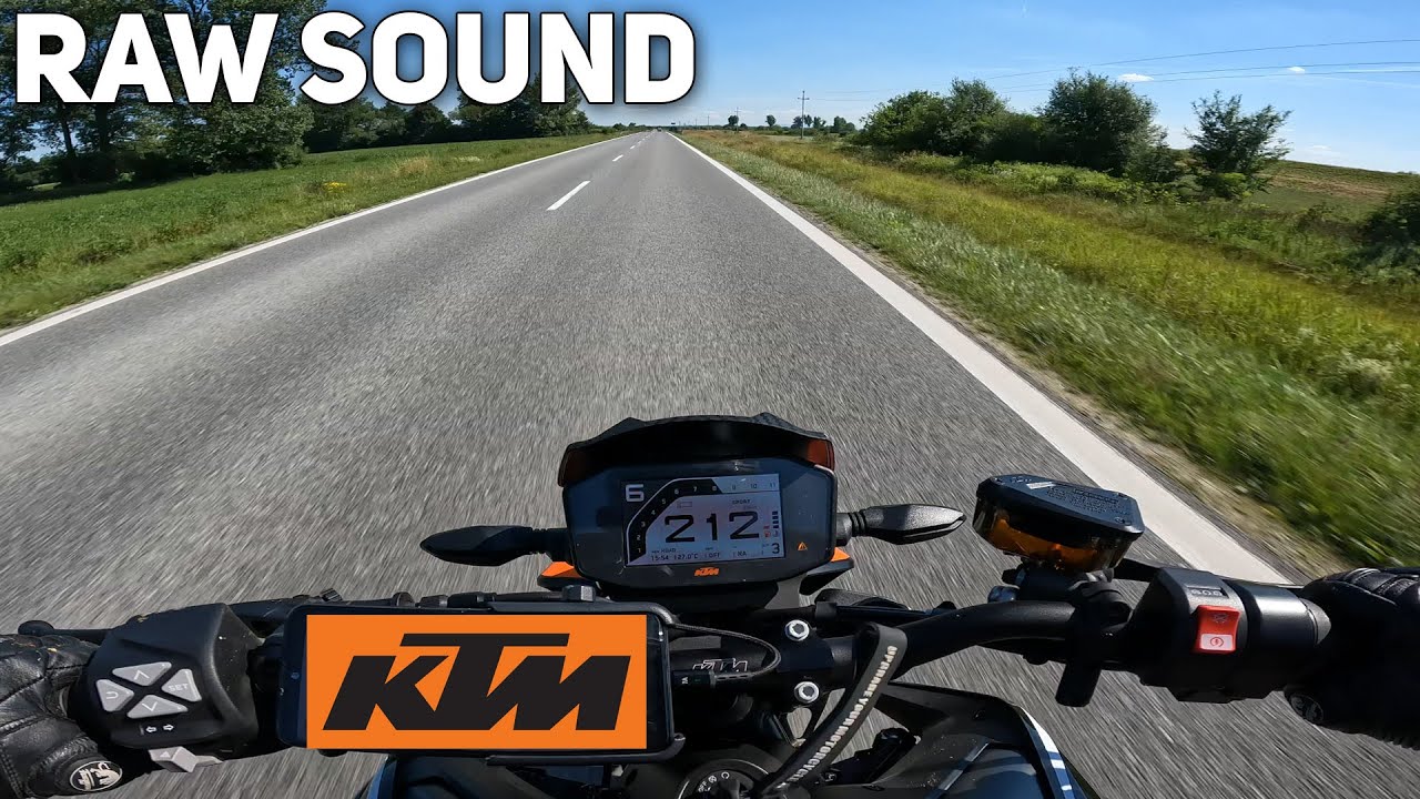 KTM 890 DUKE GP - Raw Sound POV [4K]