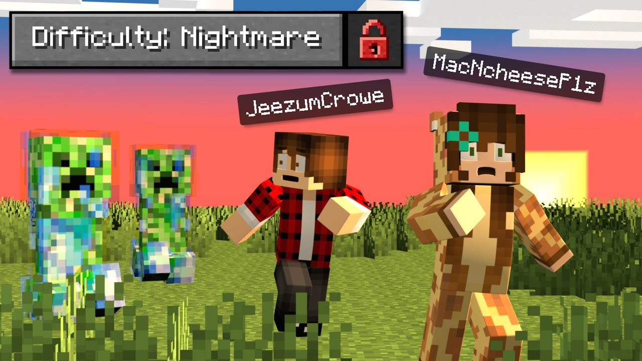 I tried FUNDY'S NIGHTMARE MODE in Minecraft