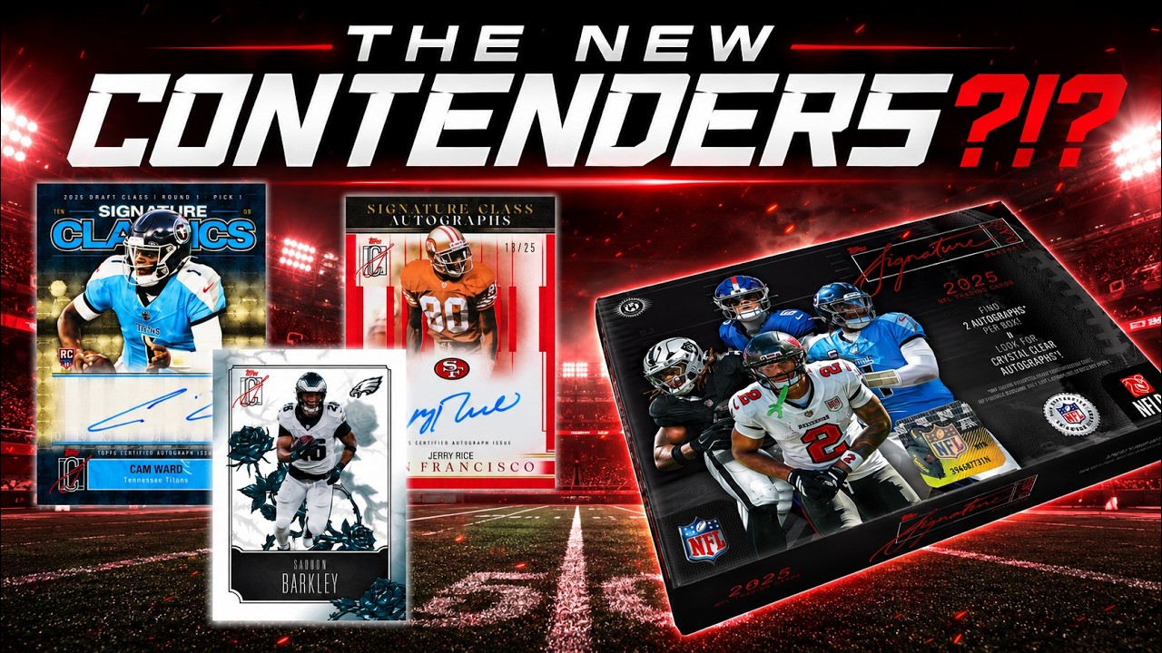 НОВЫЕ ПРЕТЕНДЕНТЫ?!? Обзор коллекционных футбольных карточек Topps Signature Class 2025 года.