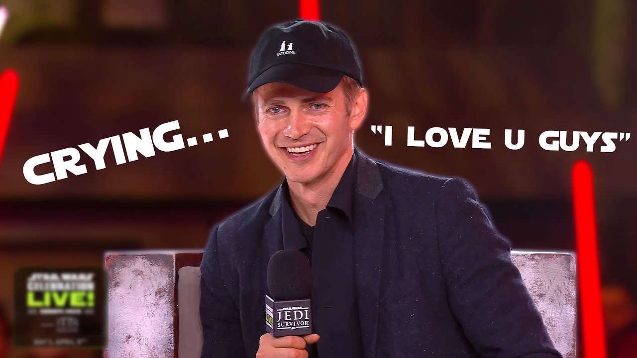 Fans AMAZING reaction to HAYDEN CHRISTENSEN at Star Wars Celebration...