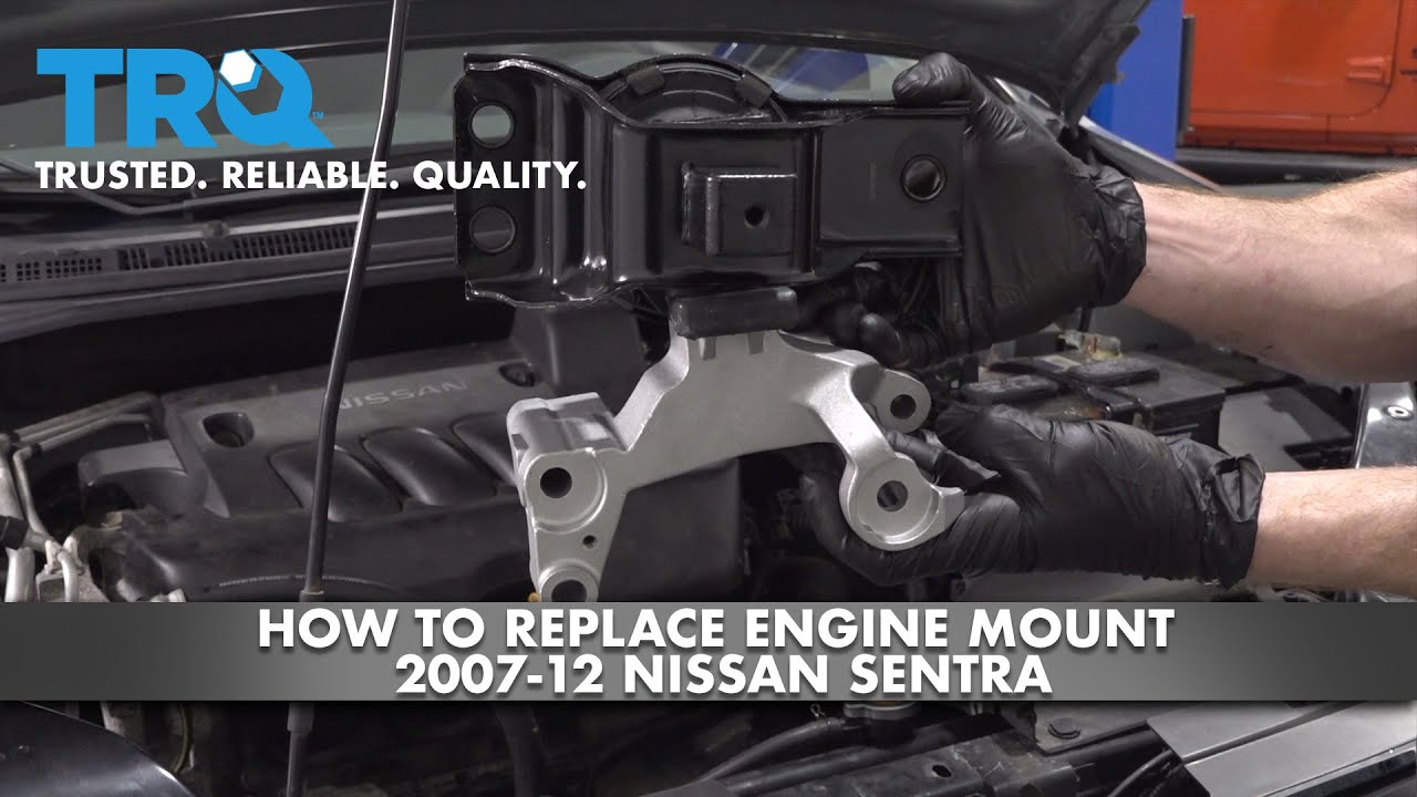 How to Replace 2007-12 Nissan Sentra Engine Mount
