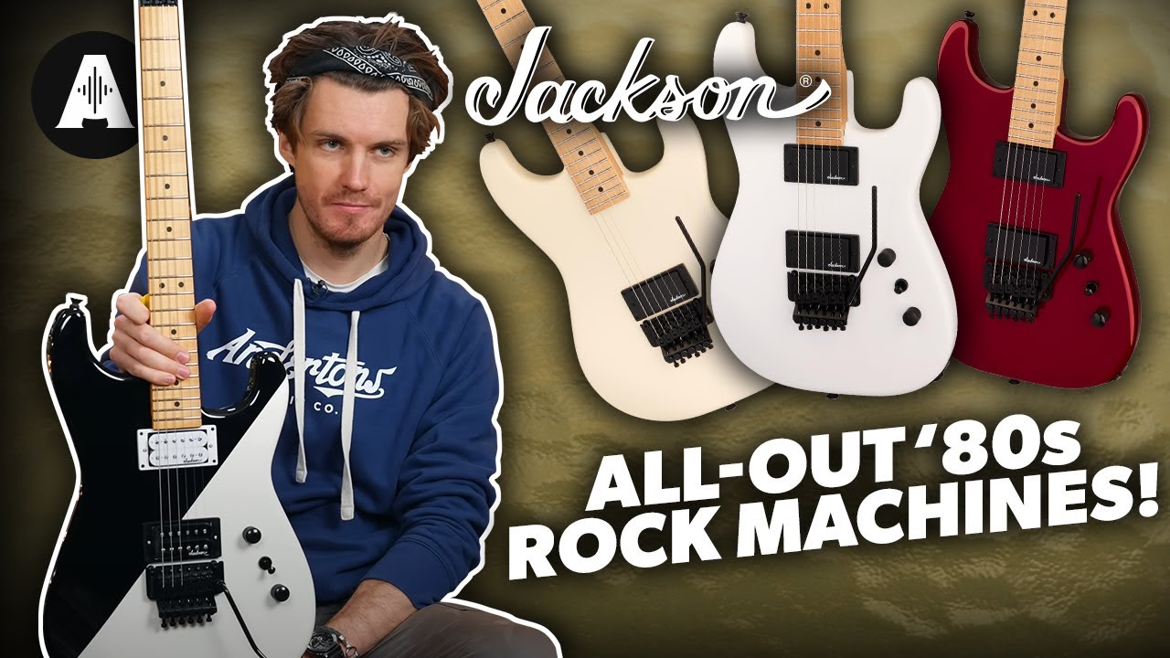 NEW Jackson Pro Origins 1985 San Dimas - Awesome '80s Rock Guitars!