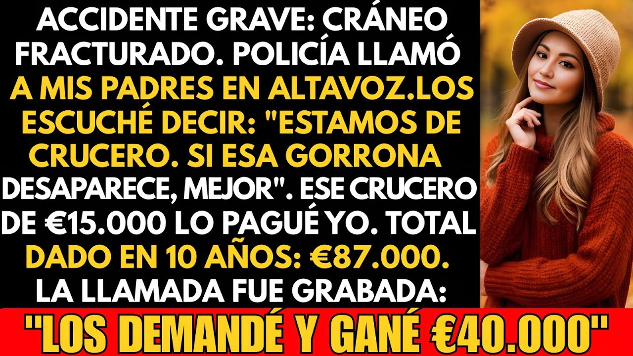La Policía Llamó… Mis Padres Dijeron: “Estamos de Crucero. Mejor Si Esa Gorrona Desaparece”
