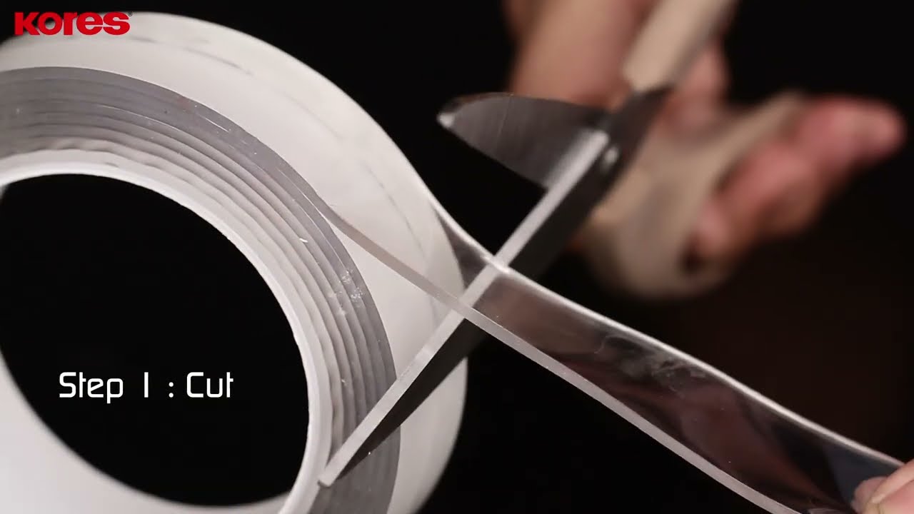 Kores Double Sided Tape &ndash; Stick It Right, On Both Sides!
