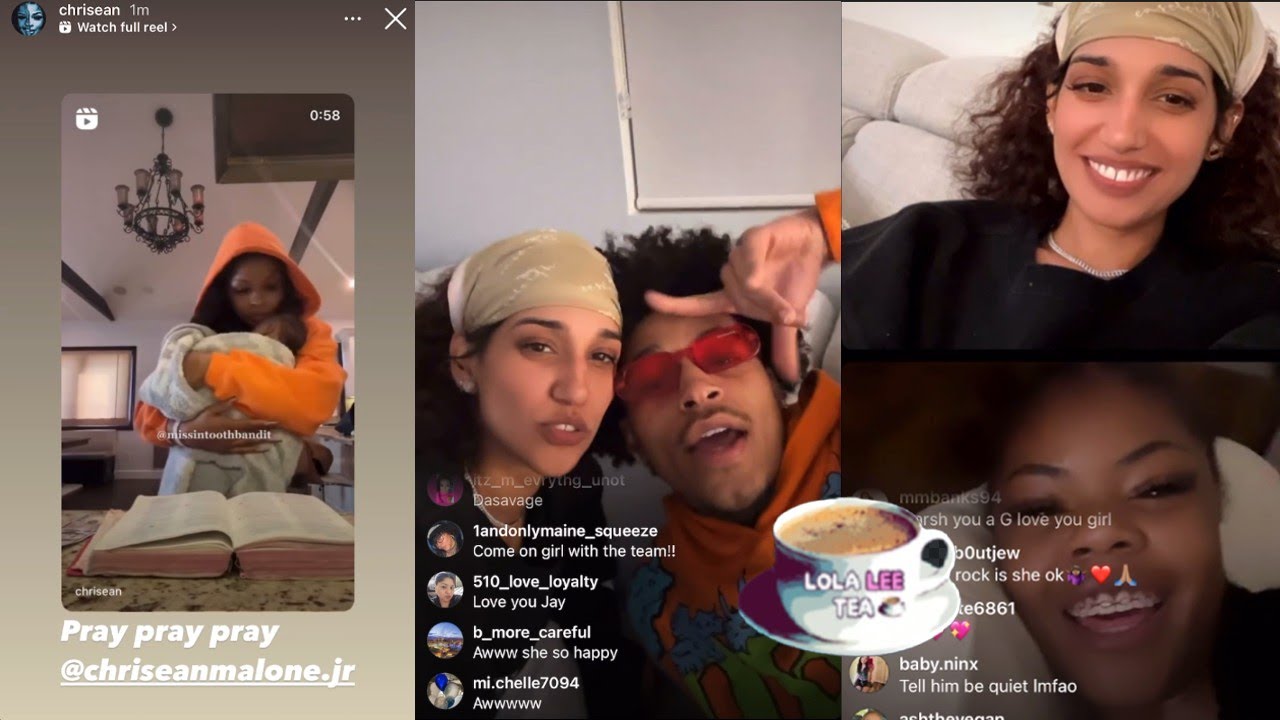 Chrisean asking 4 prayers 4 Junior! Besties Marsh + Jay go live on ig w K Suave twin! 12.06.2023