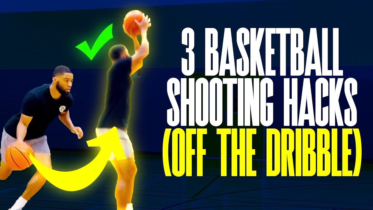 3 Hacks for Shooting Off the Dribble 🏀 BASKETBALL SHOOTING TUTORIAL