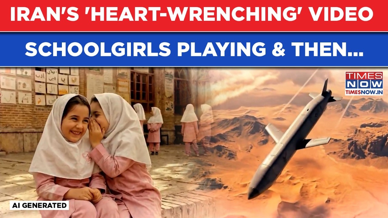 Iran's 'Heart-Wrenching' Video Shows Schoolgirls Playing & Then Israeli Fighter Jets Do This...