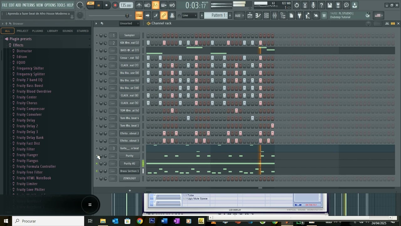 Aprenda a fazer beat de Afro House no Fl Studio - Tutorial Moderno (@AdynoBeat )