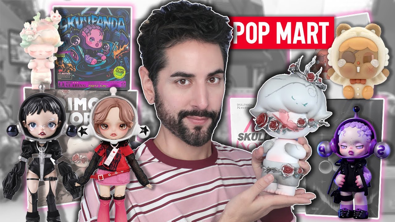 ✨UNBOXING LIMITED EDITION POP MART FIGURES! & more ✨💜 SKULLPANDA, DIMOO, CRY BABY