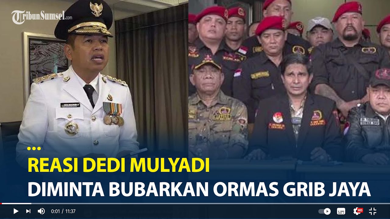 Reaksi Dedi Mulyadi Diminta Bubarkan Ormas GRIB Jaya, Pilih Pembinaan Ketimbang Pembubaran