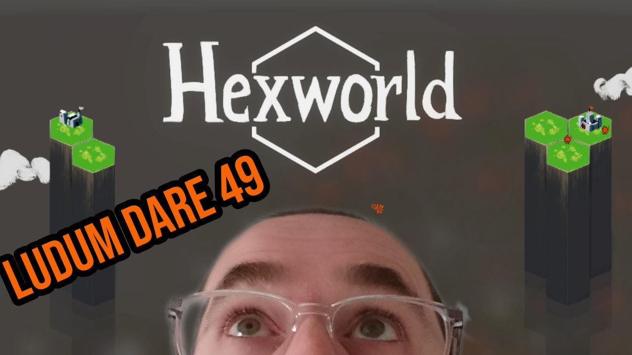 Ludum Dare 49 cool entry -  Hexworld first look gameplay (floating rts game)