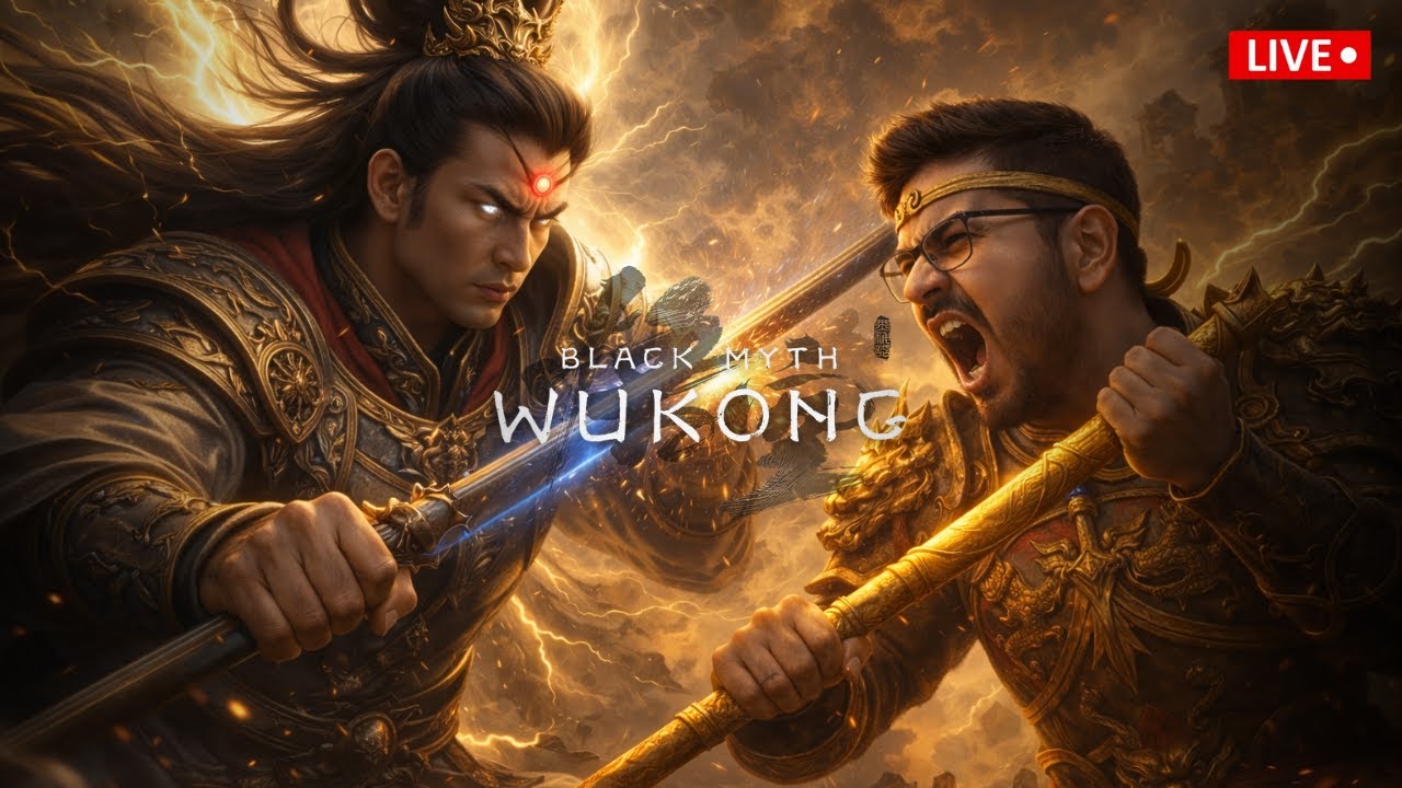 ERLANG VS ME THE FINAL SHOWDOWN😼| BLACK MYTH WUKONG | PAURION GAMING IS LIVE