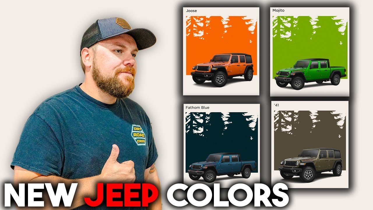 NEW 2025 Jeep Colors | Jeep News September