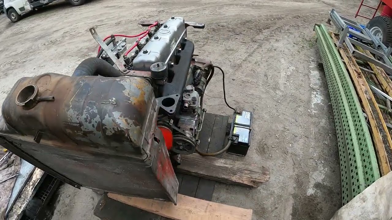 Z życia mechanika #285 ★Odpalamy silnik Ursusa★skladamy MTZ Belarus ★
