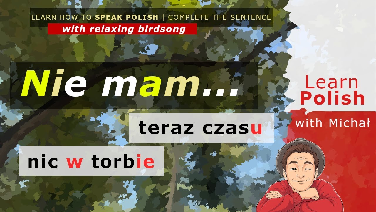 Learn how to Speak Polish | Complete the Sentence | Nie mam