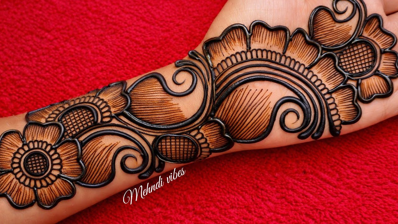 Very Beautiful Stylish Front Hand Mehndi Design | Eid Mehndi Design | Stylish Mehndi Design | Mehndi