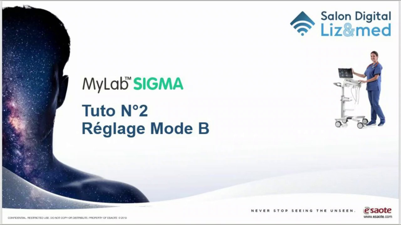 MyLab Sigma - Réglage du Mode B