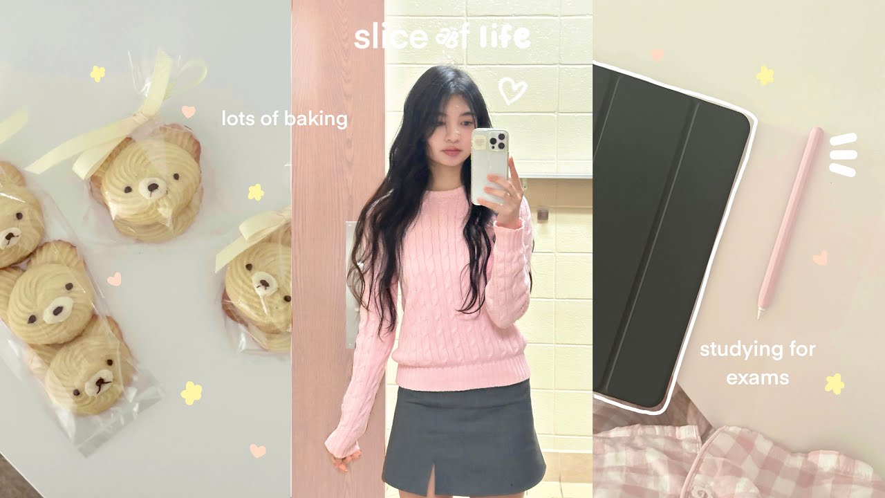 Slice of Life: Study Vlog, Lots of Baking (Tanghulu, Mooncake), Busy Uni Days, Celebrating 1 Million